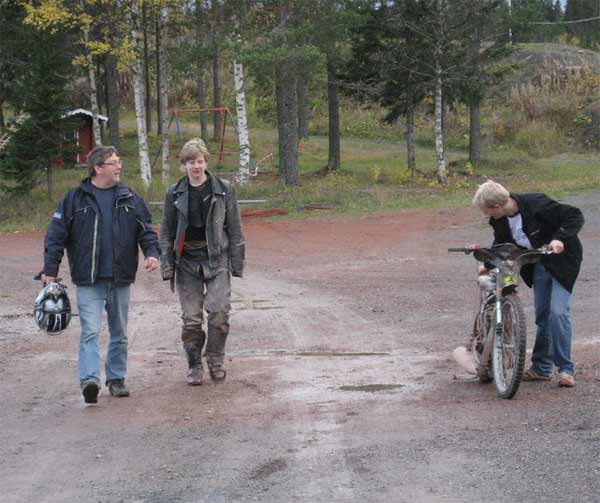 Team Palmkvist
Träning Östersund oktober 2006 Örjan, Johan och Robban
