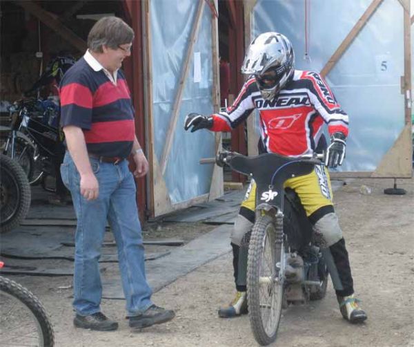 Träning Bollnäs 3 maj 2008
Örjab och Robban Bollnäs 3 maj 2008
