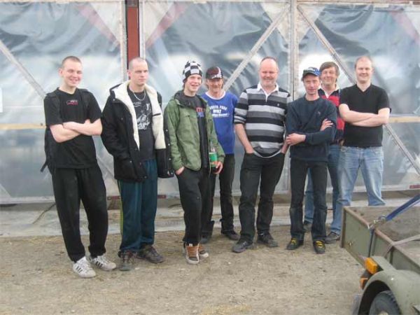 Träning Bollnäs 3 maj 2008
Jämtar på träning i Bollnäs 3 maj 2008
Mattias, Sonny, Tim, Per, Kjellis, Lars, Örjan och Robban
