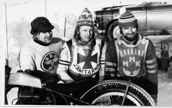 Höglandssjön 1977
?, Bosse Kindgren och Hasse Johansson Höglandssjön 1977
