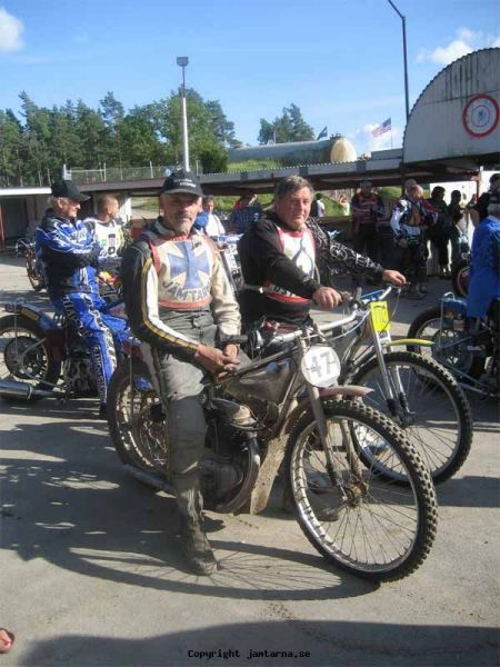 44-årsracet
Rolf och Örjan i depån
